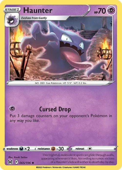 Haunter card art