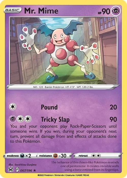 Mr. Mime card art