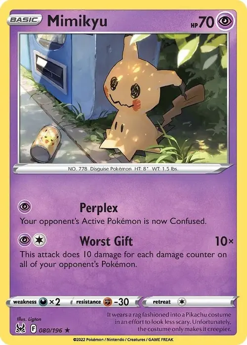 Mimikyu card art