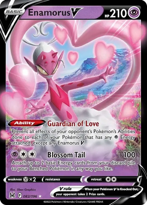 Enamorus V card art