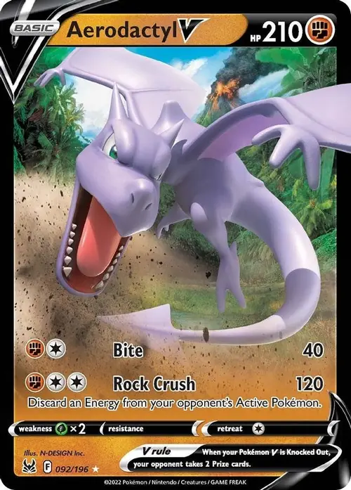Aerodactyl V card art