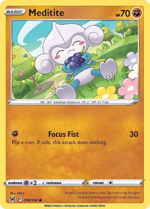 Meditite card art