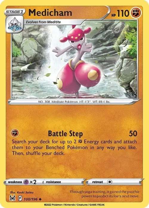 Medicham card art