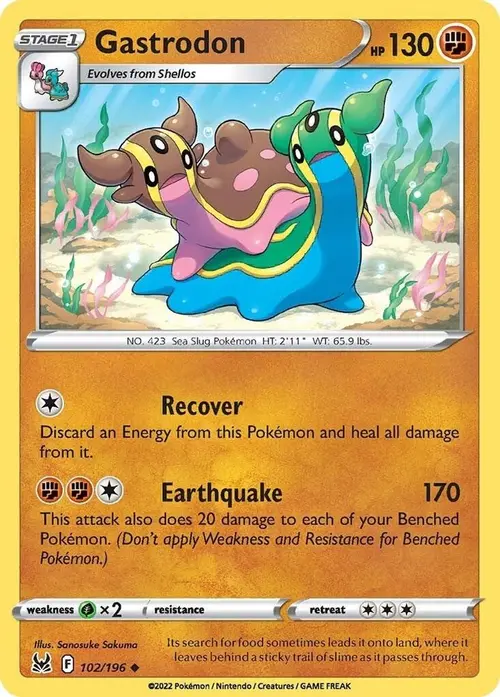 Gastrodon card art