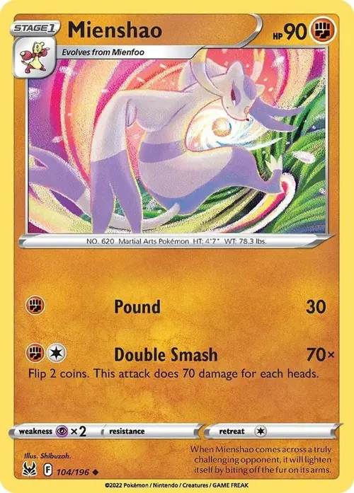 Mienshao card art