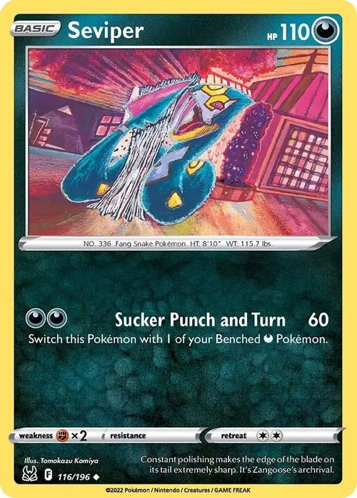 Seviper card art
