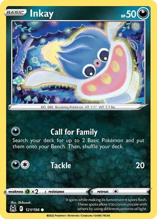 Inkay (121) card art