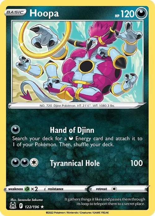 Hoopa card art