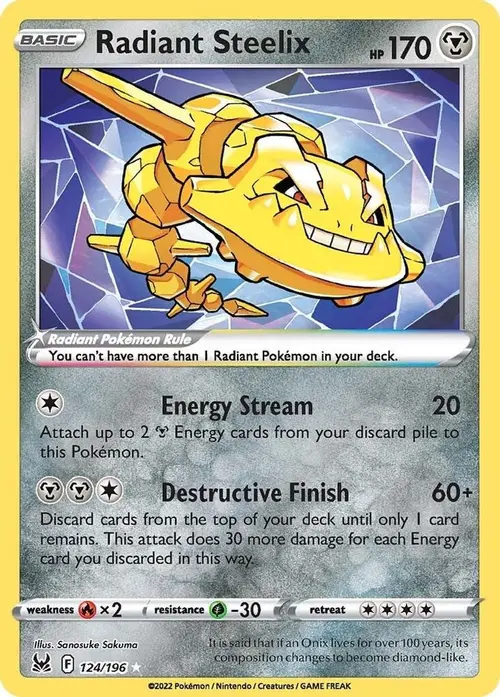 Radiant Steelix card art