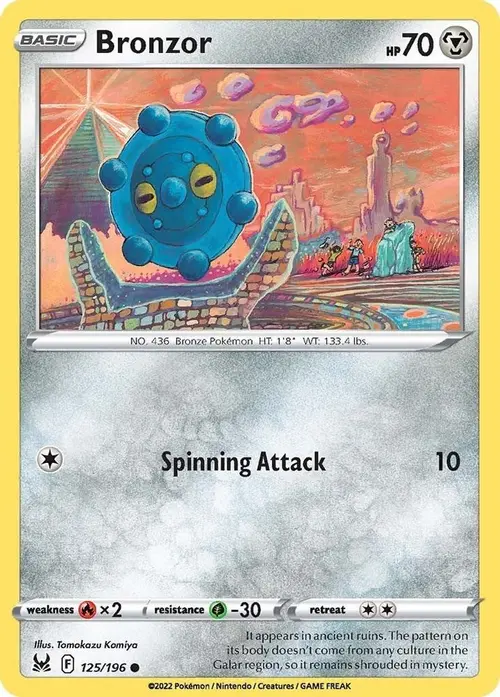 Bronzor card art