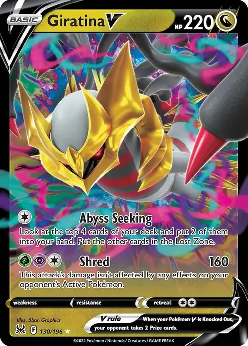 Giratina V card art
