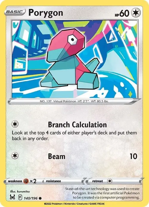 Porygon card art