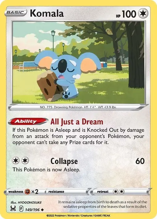 Komala card art