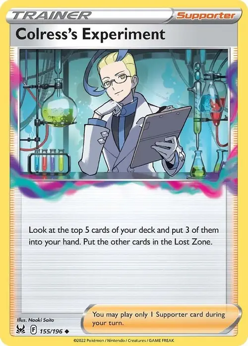 Colress's Experiment card art