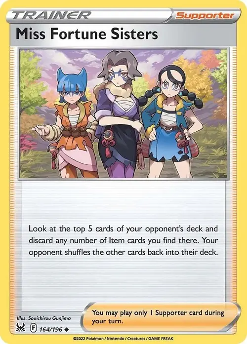 Miss Fortune Sisters card art