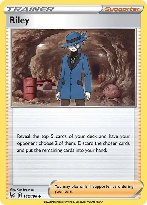 Riley card art