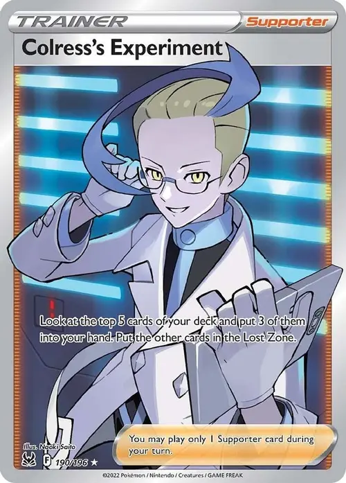 Colress's Experiment (Full Art) card art