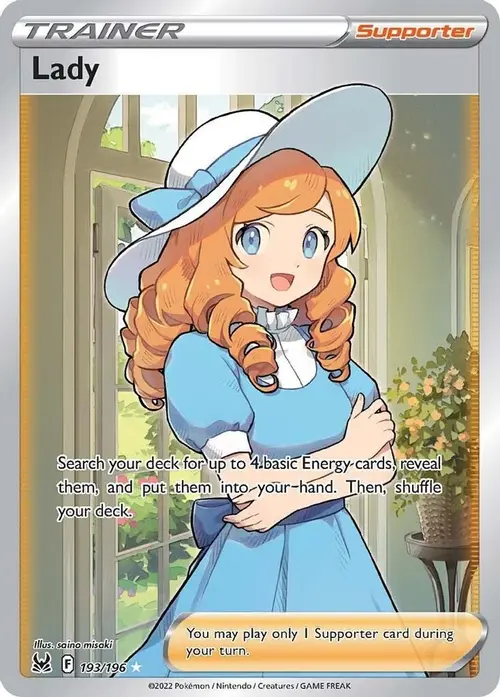 Lady (Full Art) card art