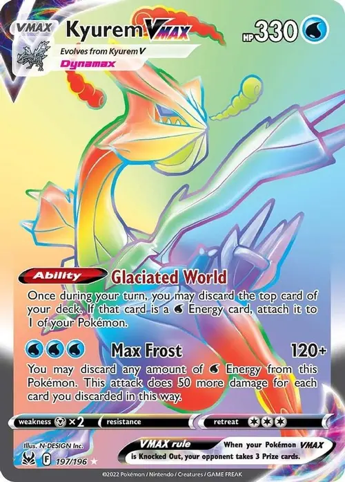 Kyurem VMAX (Secret) card art
