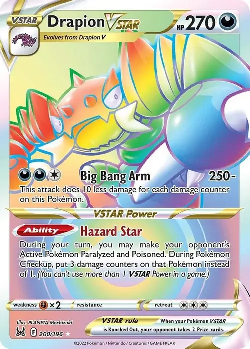 Drapion VSTAR (Secret) card art