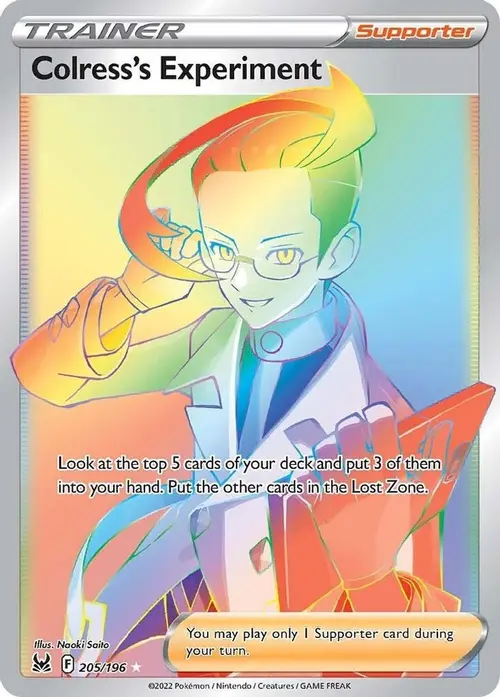 Colress's Experiment (Secret) card art