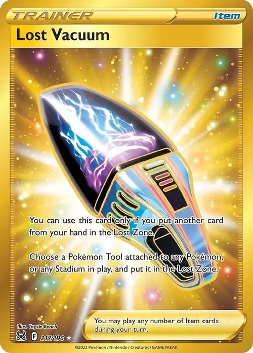 Lost Vacuum (Secret) card art