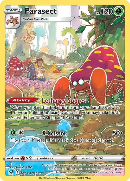 Parasect card art