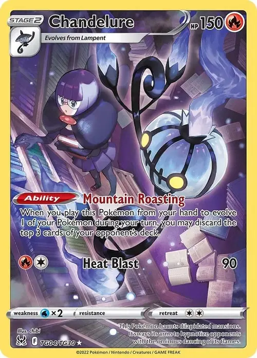 Chandelure card art