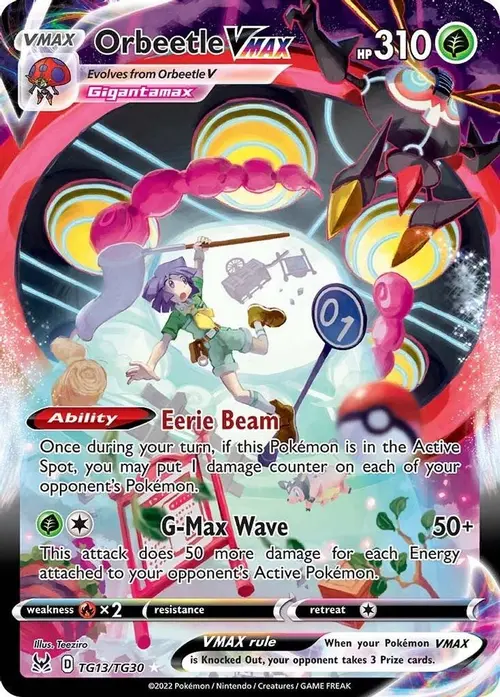 Orbeetle VMAX card art