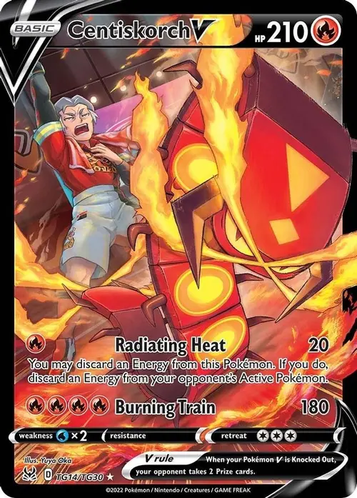 Centiskorch V card art