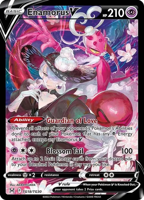 Enamorus V card art