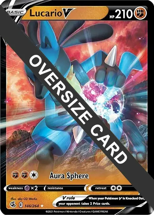Lucario V - 146/264 card art