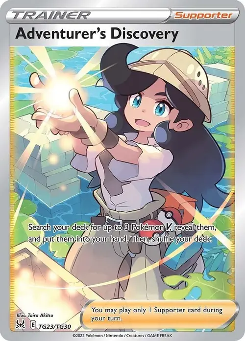 Adventurer's Discovery card art