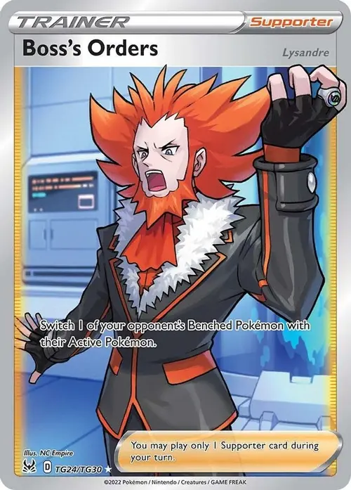 Boss's Orders card art