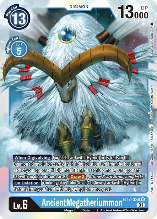 AncientMegatheriummon (Event Pack 3) card art