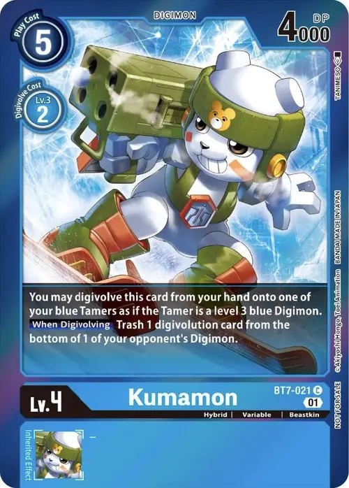 Kumamon (Event Pack 3) card art