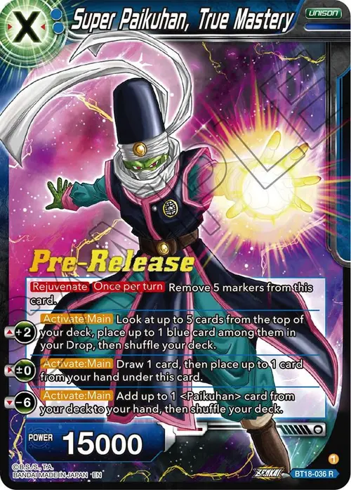 Super Paikuhan, True Master card art