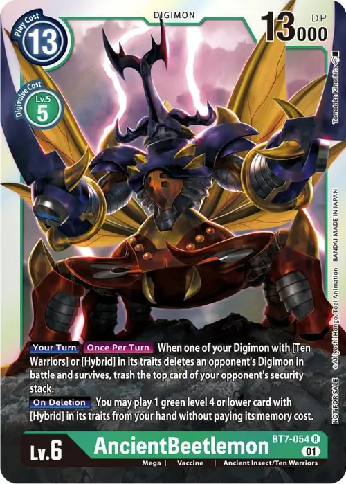 AncientBeetlemon (Event Pack 3) card art