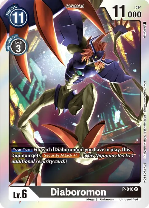 Diaboromon - P-016 (Event Pack 3) card art