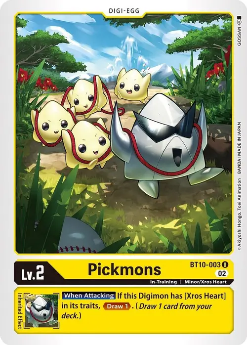 Pickmons card art