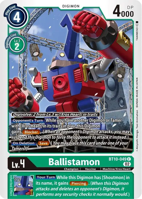 Ballistamon card art