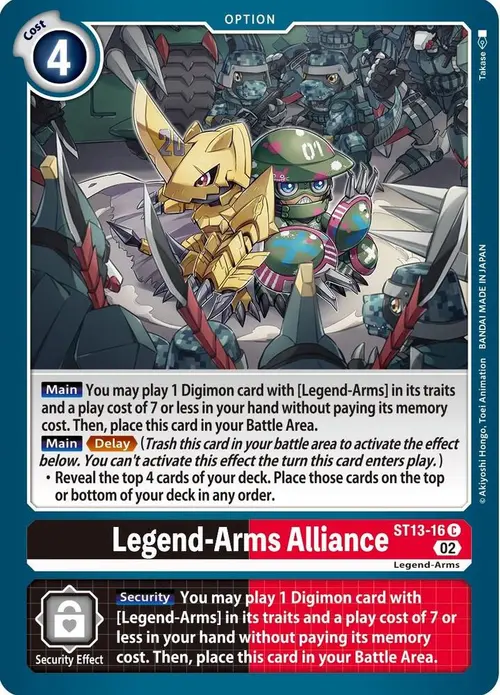 Legend-Arms Alliance card art