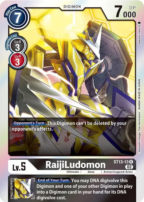 RaijiLudomon card art
