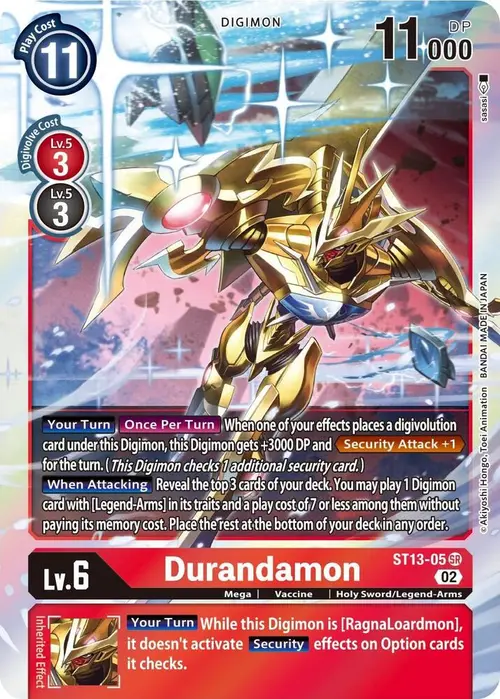 Durandamon card art