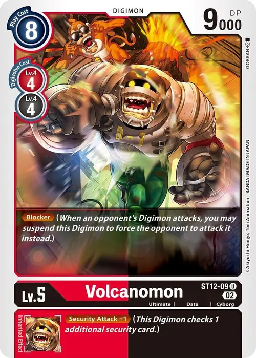 Volcanomon card art