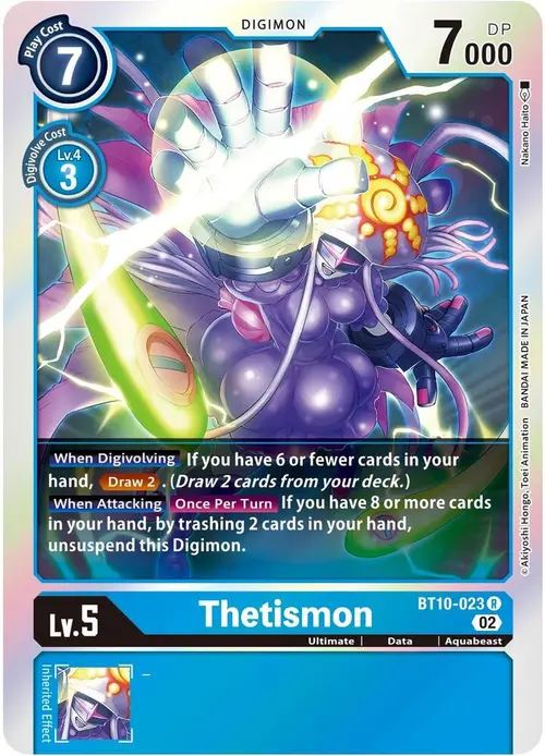 Thetismon card art