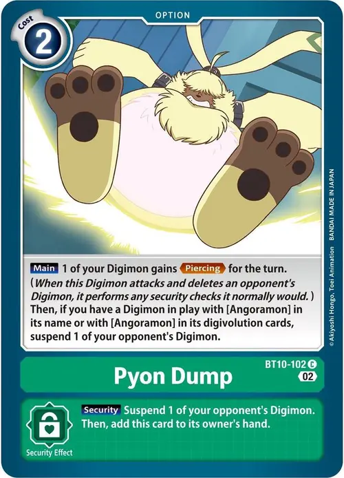 Pyon Dump card art