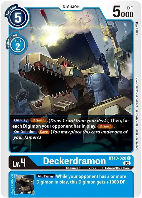 Deckerdramon card art