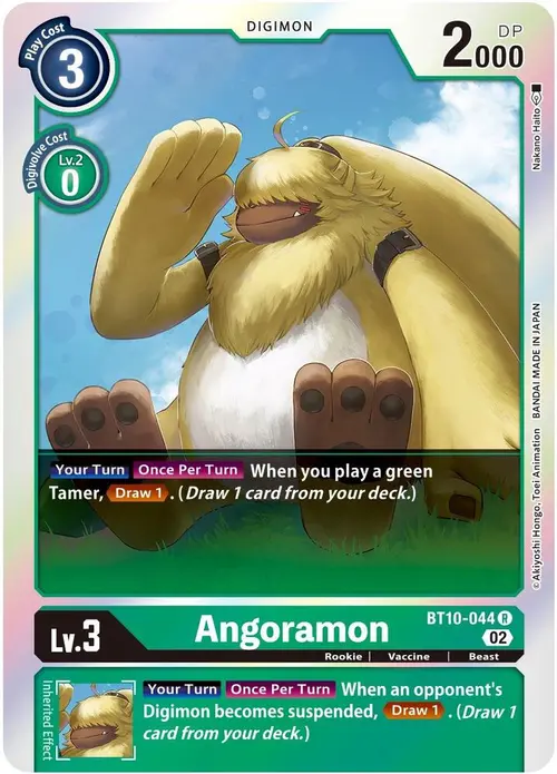 Angoramon card art