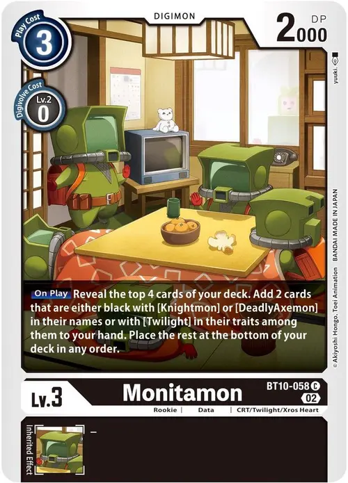 Monitamon card art